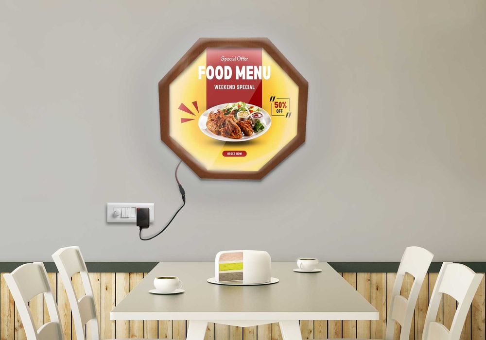 Menu cards and restaurant branding